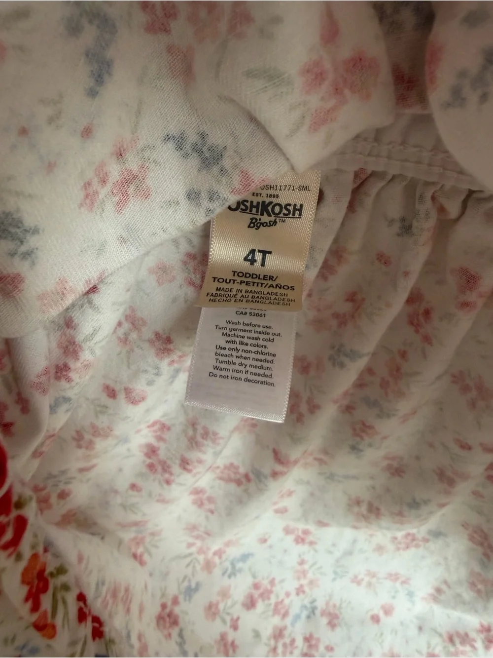 OshKosh Bgosh sweet floral